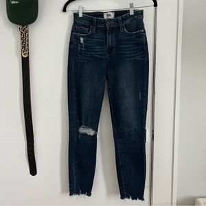 Paige Hoxton Cropped Denim size 24